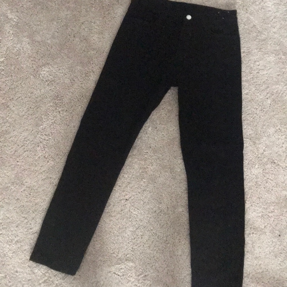 Pure Black H&M Denim Jeans